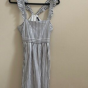 Striped madewell dress